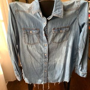 Blue Jean Shirt